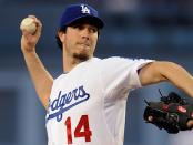 Dodgers Aim for Sole Possession of First Place Monday Against Indians